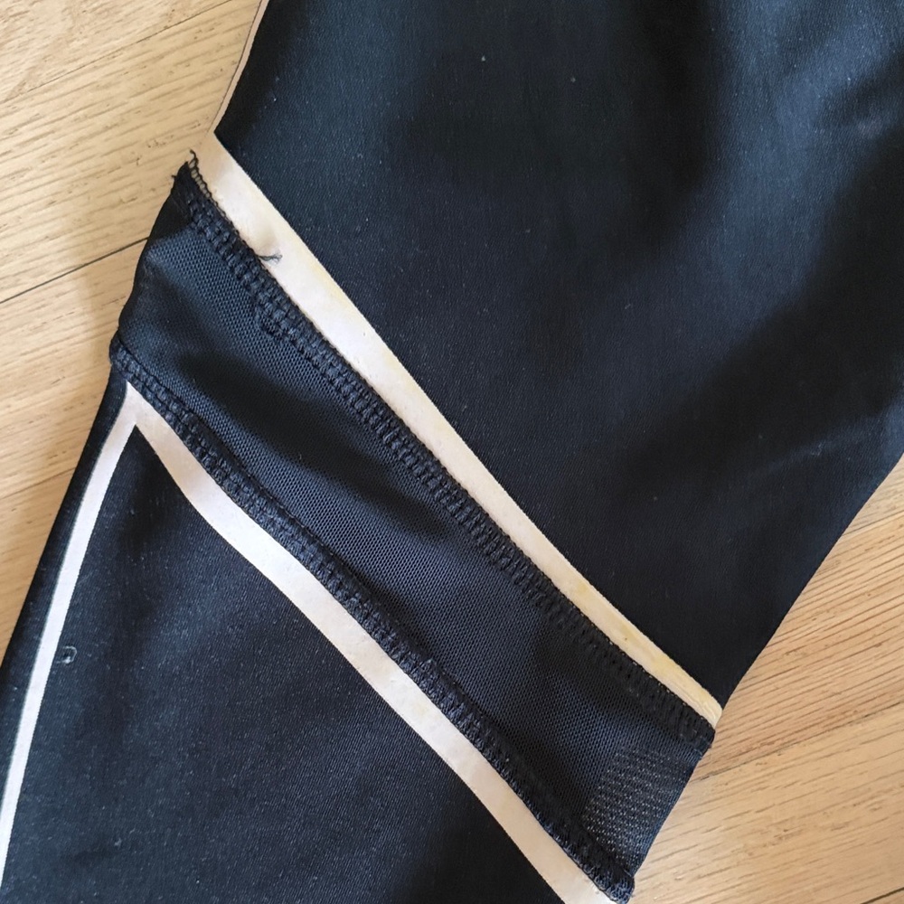 RBX - Black Athletic Leggings with White Trim - Medium - Picture 10 of 10
